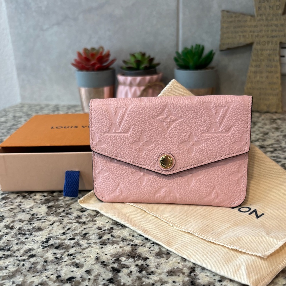 🎈SOLD🎈Louis Vuitton Key Pouch Rose Ballerine